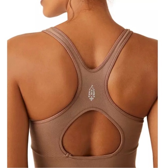 Free People Movement Every Single Time Runsie Size XS small taupe brown - Picture 8 of 10